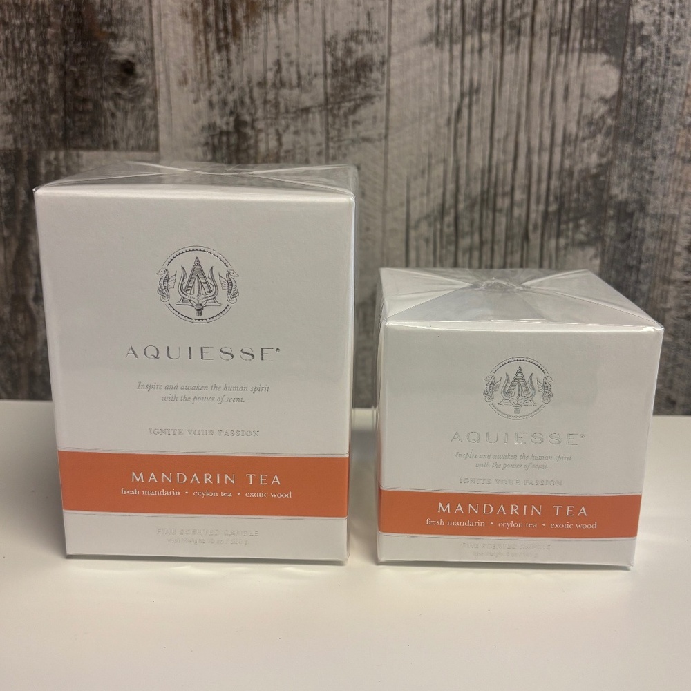 Aquiesse 10 oz Mandarine Tea Candle